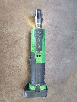 Snap on electric rachet