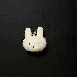 Miffy Plush Head Keychain