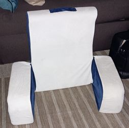 Bed Rest Reading Pillow with Armrests