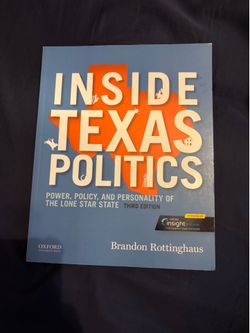 Textbook Inside Texas Politics