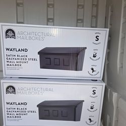 Architectural Wayland Galvanized Steel Wall Mount Mailbox $15 ea. Brand new (Price Is Firm)