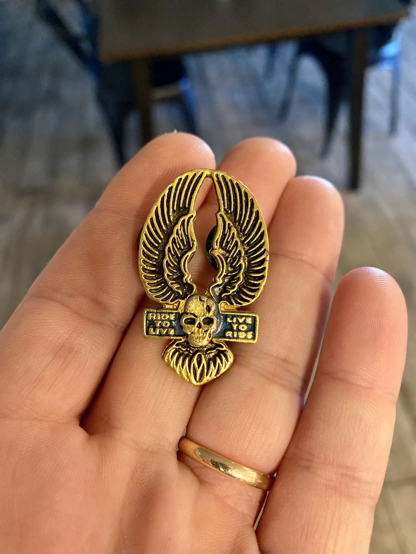 Vintage Harley Davidson Pin