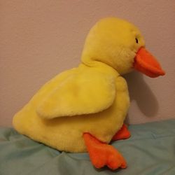 Ty Beanie Babies - Quackers the Duck 1998