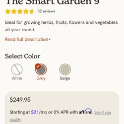 Click And Grow Garden NEW