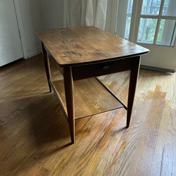 Mid Century End Table 