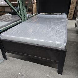 Twin Bed Frame With Mattress 