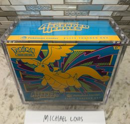 Pokemon Acrylic ETB Cases (Magnetic Lids)