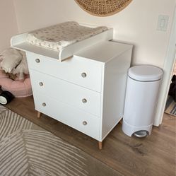 Dresser With Changing Table Top