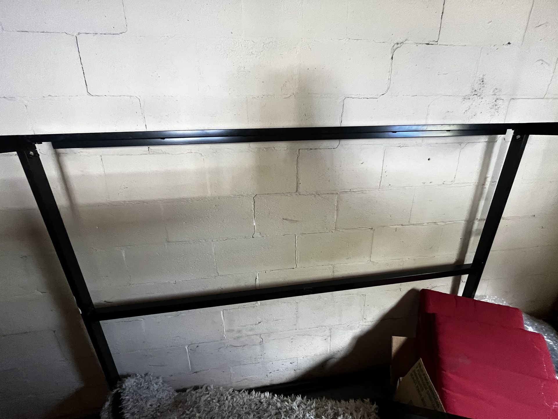 Queen bed Frame Plus Wood Slats - P/u Only