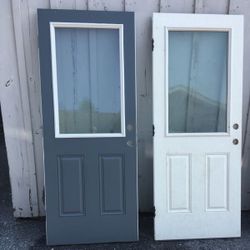 32 Inch Fiberglass Exterior Doors