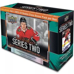 NHL 2023-24 Upper Deck Series 2 Mega Box