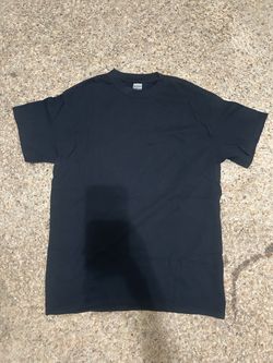 Gildan Plain Black T-Shirt