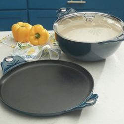 Princess House set  cacerola 5.qt comal 13”
