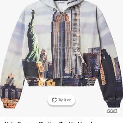 Vale Forever Skyline Zip up Hoodie 