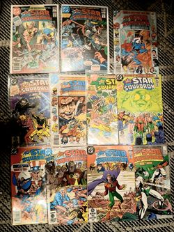 All Star Squadron lot of 11