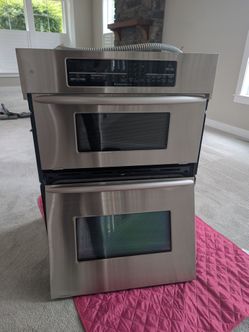 KitchenAid 30" built in oven and microwave