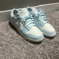 Blue Dunks Size 10