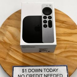 Apple TV 4K - Pay $1 Today To Take It Home And Pay The Rest Later! 