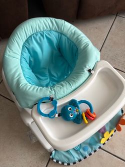 Baby Floor Seat Booster with Toy Bar
