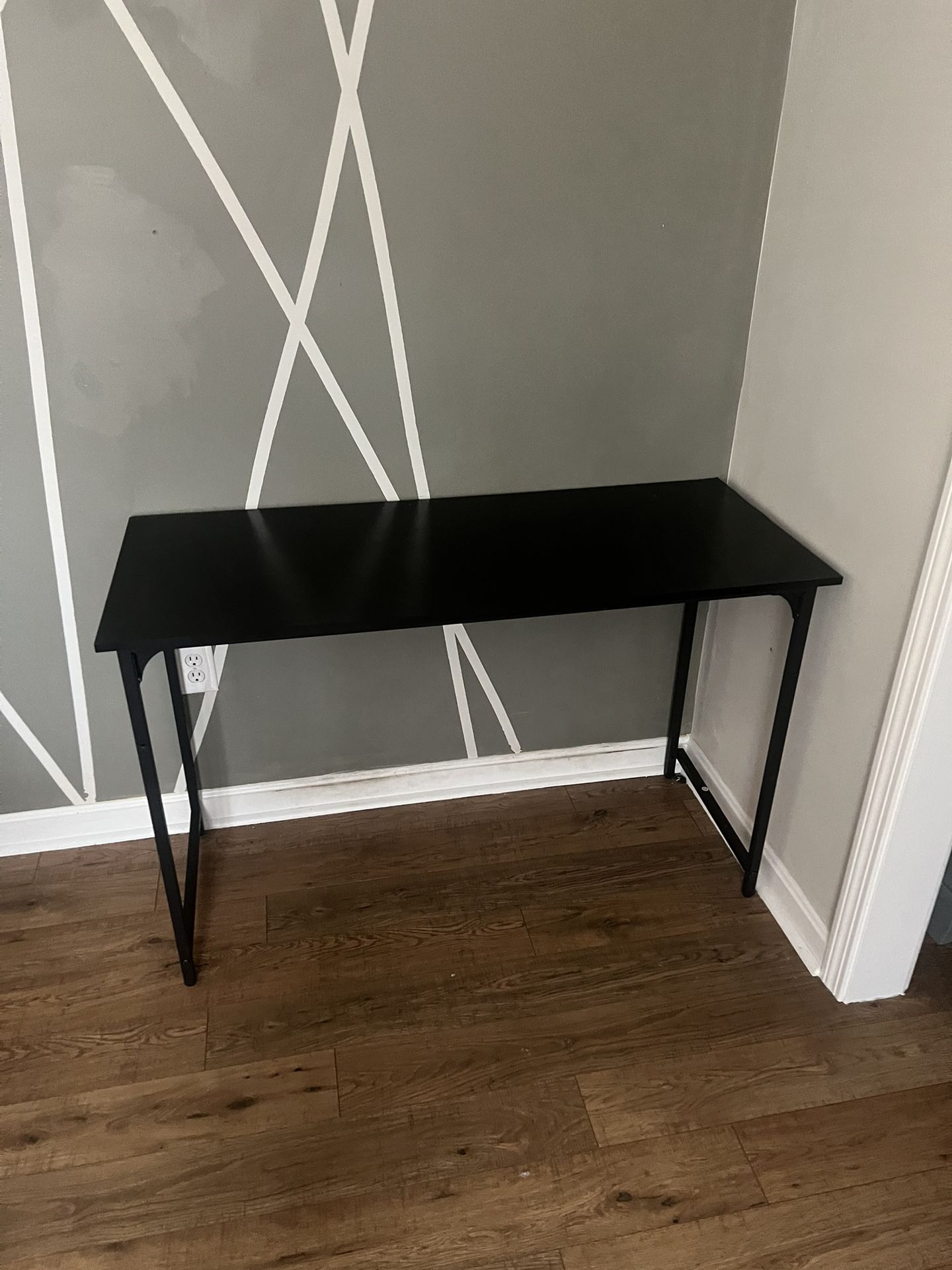 Black 42 Inch Desk 