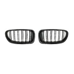 BMW F10 Black grille replacement glossy finish