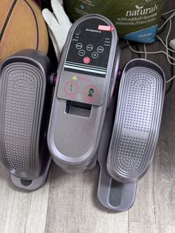 Elliptical Machine: Portable Quiet Pedal Gym - Home Office Rehabilitation Relaxation Mini Bike with Resistance Bands, Adjustable Resistance, Ergonomic