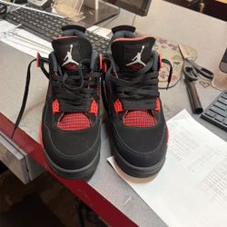 Black And Red Jordans Size 13M