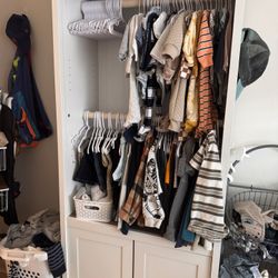 DIY Infant/Toddler Closet 