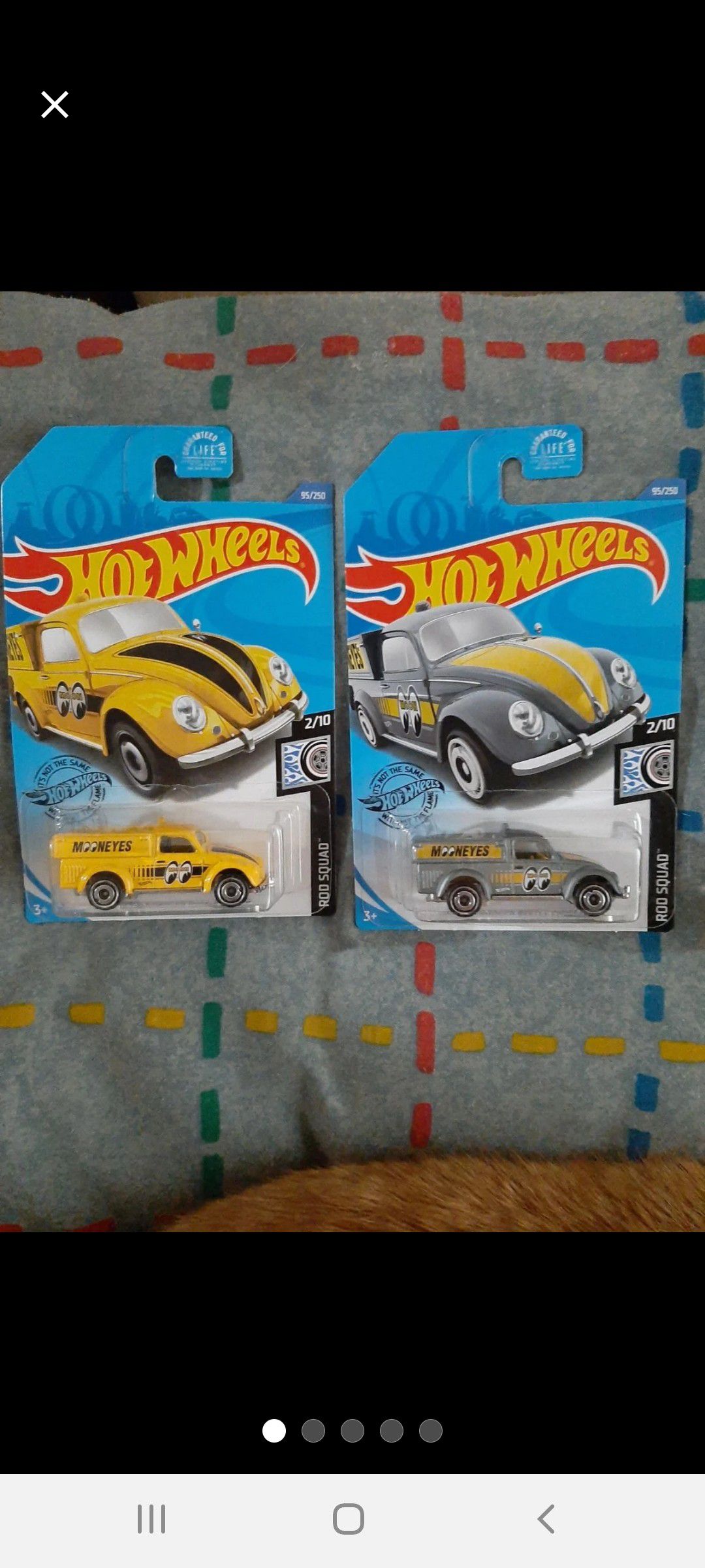 Hot Wheels "Mooneyes" VW Bug PickUps ●□●