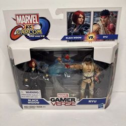 New Gamerverse Marvel Vs Capcom Black Widow VS Ryu. Street Fighter 2 Marvel Comics