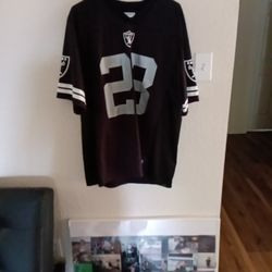 Black And Gray Raiders Jersey