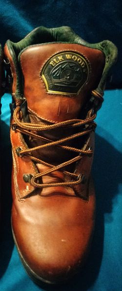 Elk Wood Boots. Size 10