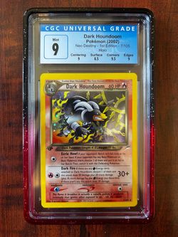 Houndoom Neo Destiny 1st Edition CGC 9