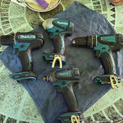 Makita Impact And Drill 