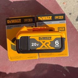 Dewalt 6Ah 20v Battery 🔋 