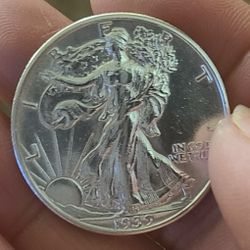 1939 bright white walking liberty half silver 100% genuine