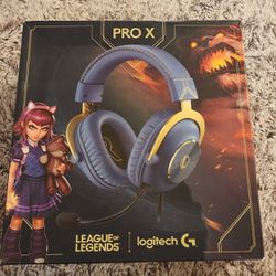 Pro X Logitech Leaque Of Legends Edition Gaming Headphones