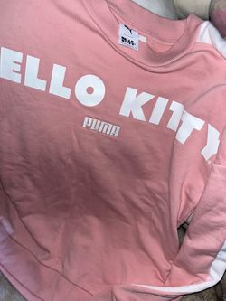 Puma x Hello Kitty Pink Crewneck Sweatshirt
