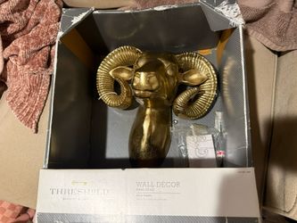 Threshold Ram Head Wall Decor 