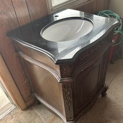 Marble Top Bathroom Vanity/sink