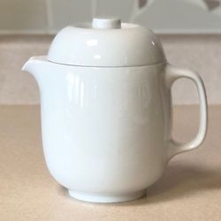 Authentic Alfordi Hungarian Porcelain 7" White Vintage Teapot