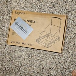 Pullout Shelf Fixture For Kitchen Trash Can 