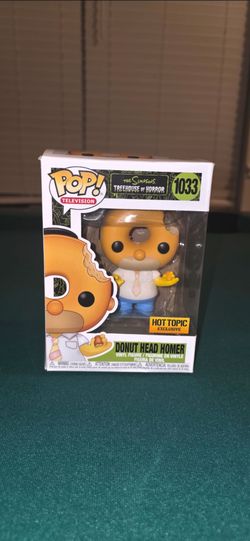 Funko Pop! Television Simpsons Donut Head Homer Vinyl #1033 Exclusive
