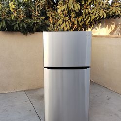 LG Refrigerator Stainless Steel 20cu Ft 30x33x66🚨👍3 MONTHS WARRANTY