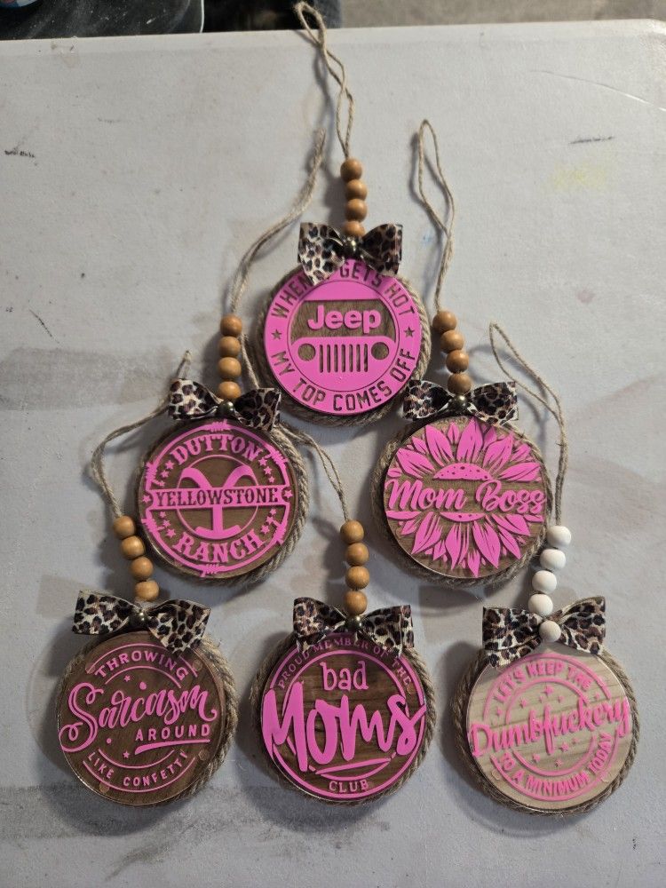 Car Mirror Charms