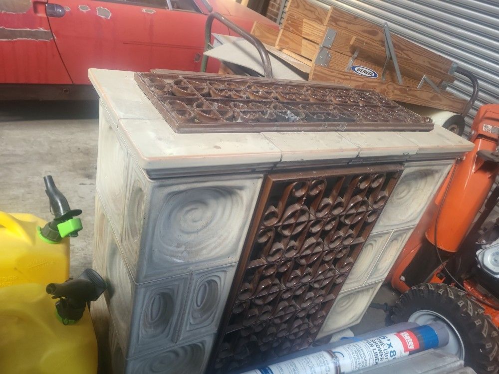 Antique Ceramic Stove