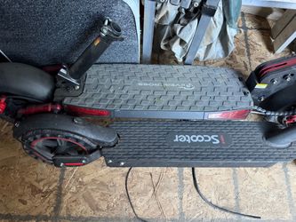 Lot of electric scooters