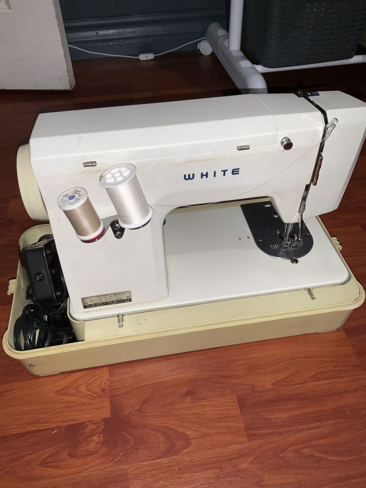 White Sewing Machine