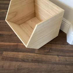 Wood Storage Bin Target 