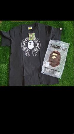 Bape x chrome tee size L